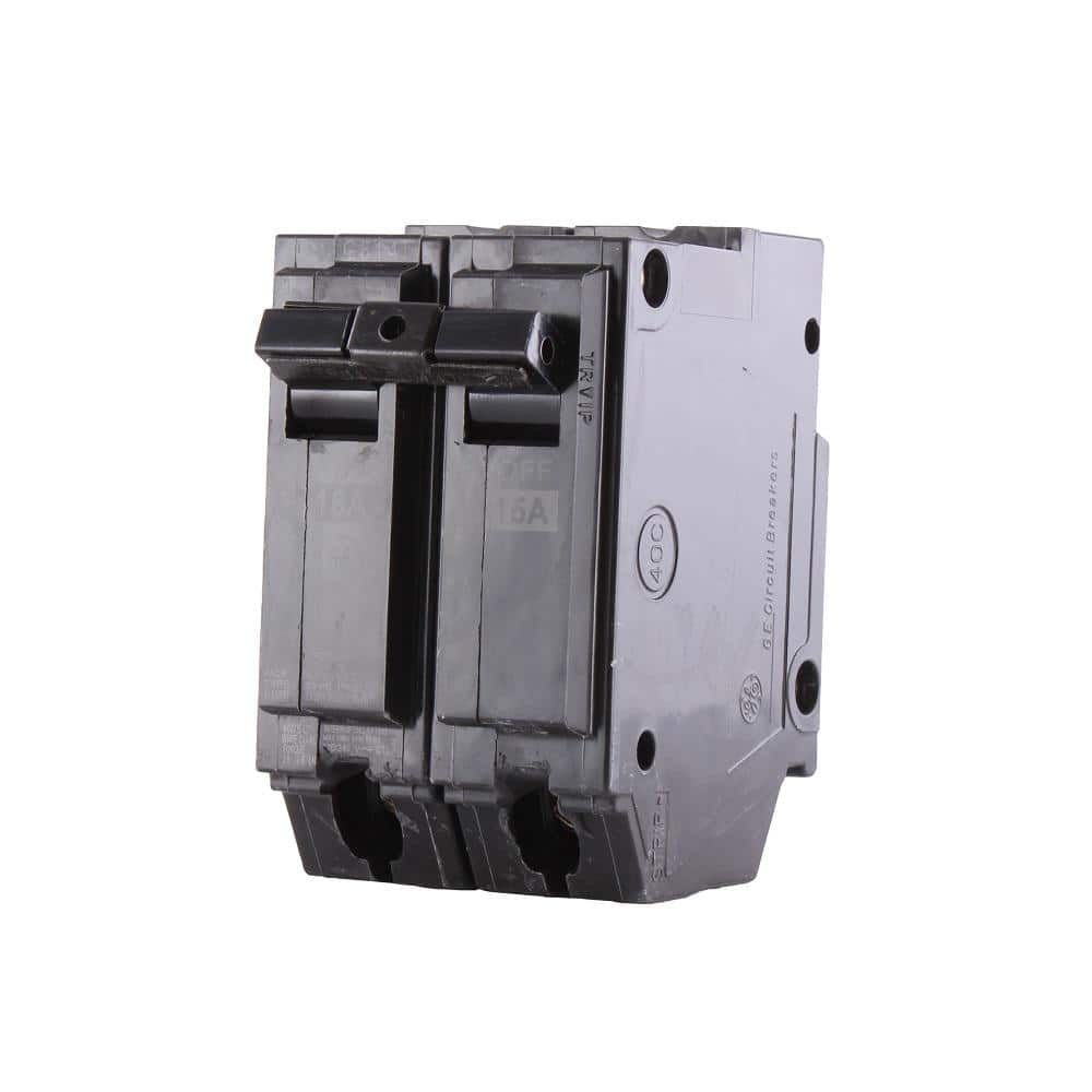 GE Q-Line 15 Amp 2 in. 2-Pole Circuit Breaker
