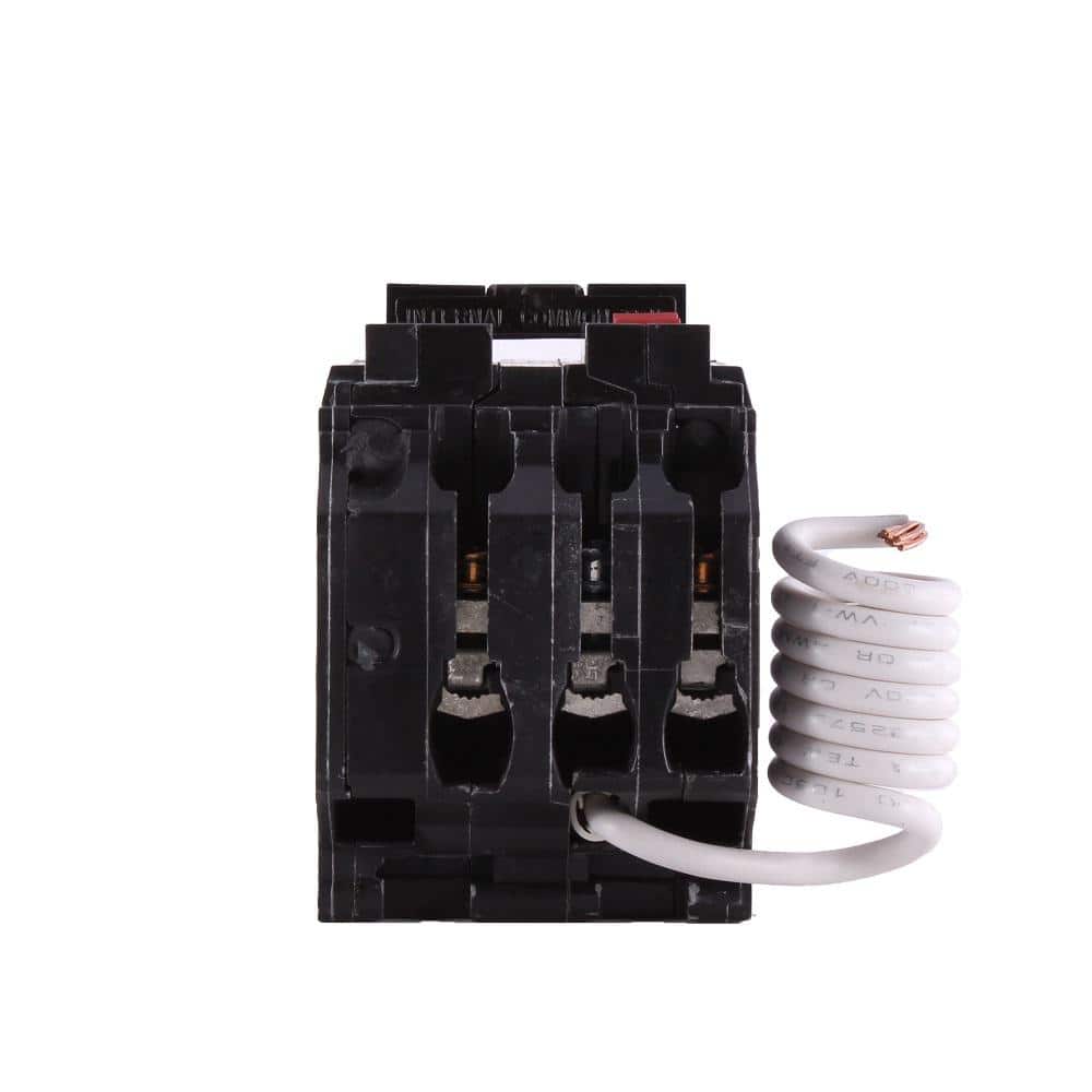 GE 20 Amp Double Pole Ground Fault Breaker with Self-Test