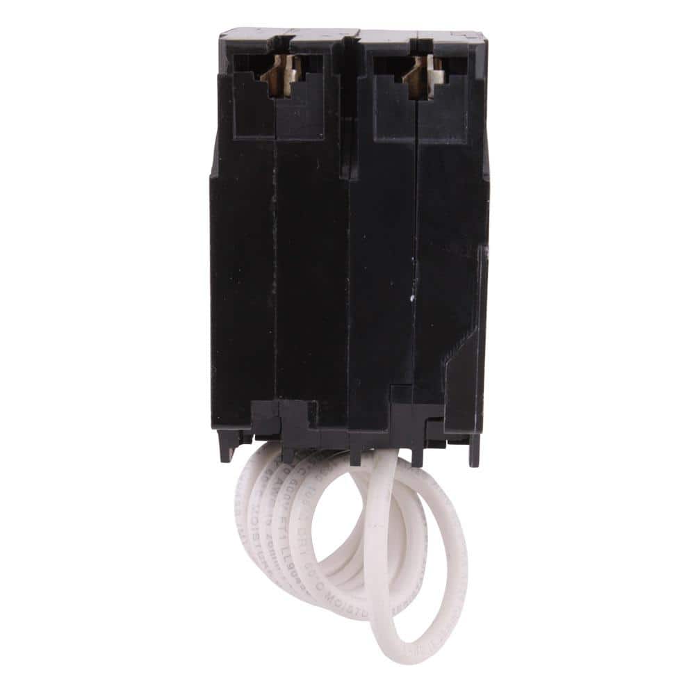 GE 20 Amp Double Pole Ground Fault Breaker with Self-Test