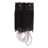 GE 20 Amp Double Pole Ground Fault Breaker with Self-Test