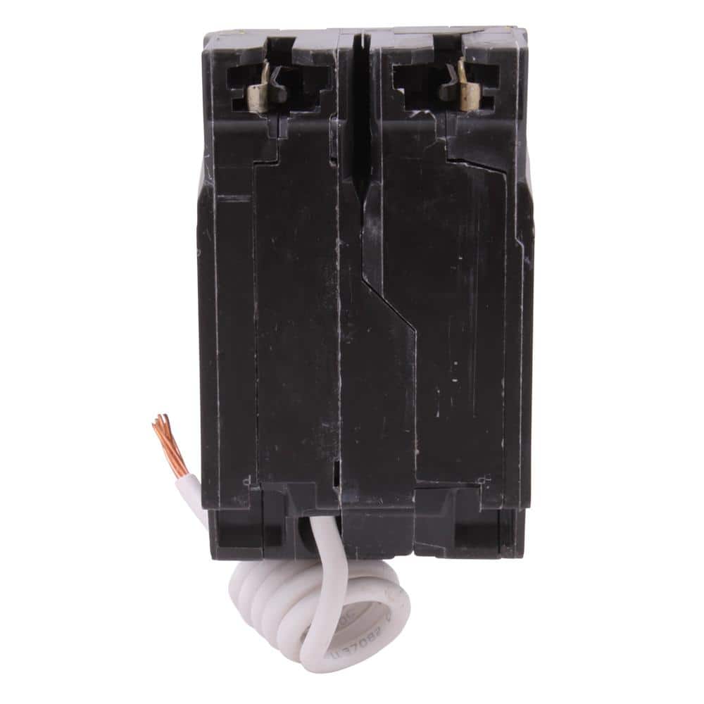 GE 30 Amp Double Pole Ground Fault Breaker with Self-Test