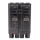 GE 45 Amp 2 in. Double-Pole Circuit Breaker