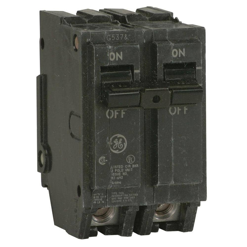 GE 45 Amp 2 in. Double-Pole Circuit Breaker