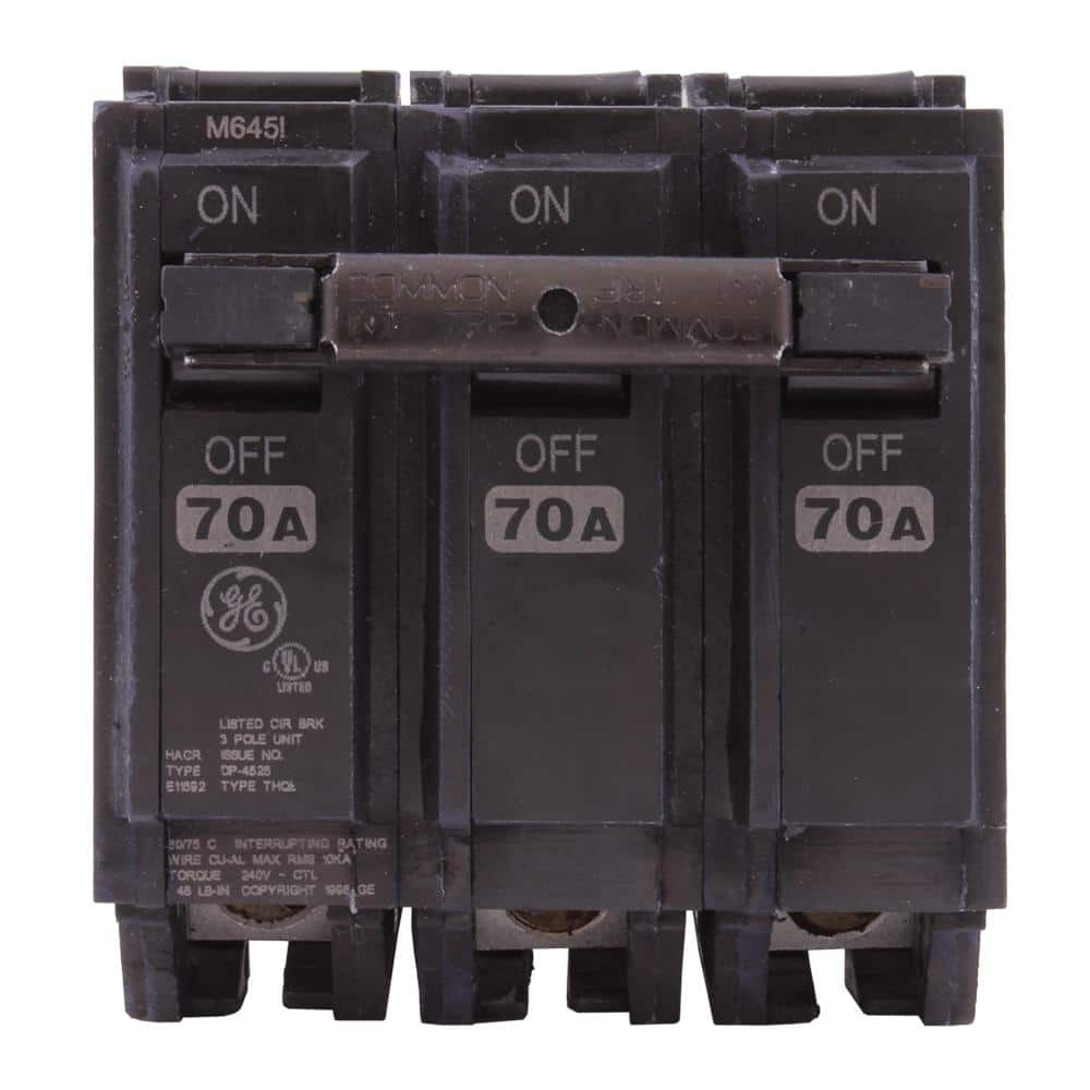 GE Q-Line 70 Amp 3 in. Triple-Pole Circuit Breaker