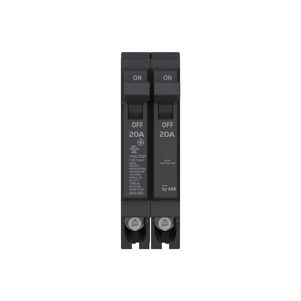 GE Q-Line 2-20 Amp Single-Pole Tandem 120/240-Volts Circuit Breaker