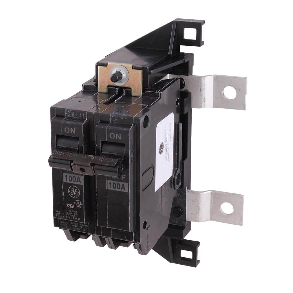 GE PowerMark Gold 100 Amp 4 in. Double-Pole Main Breaker Kit