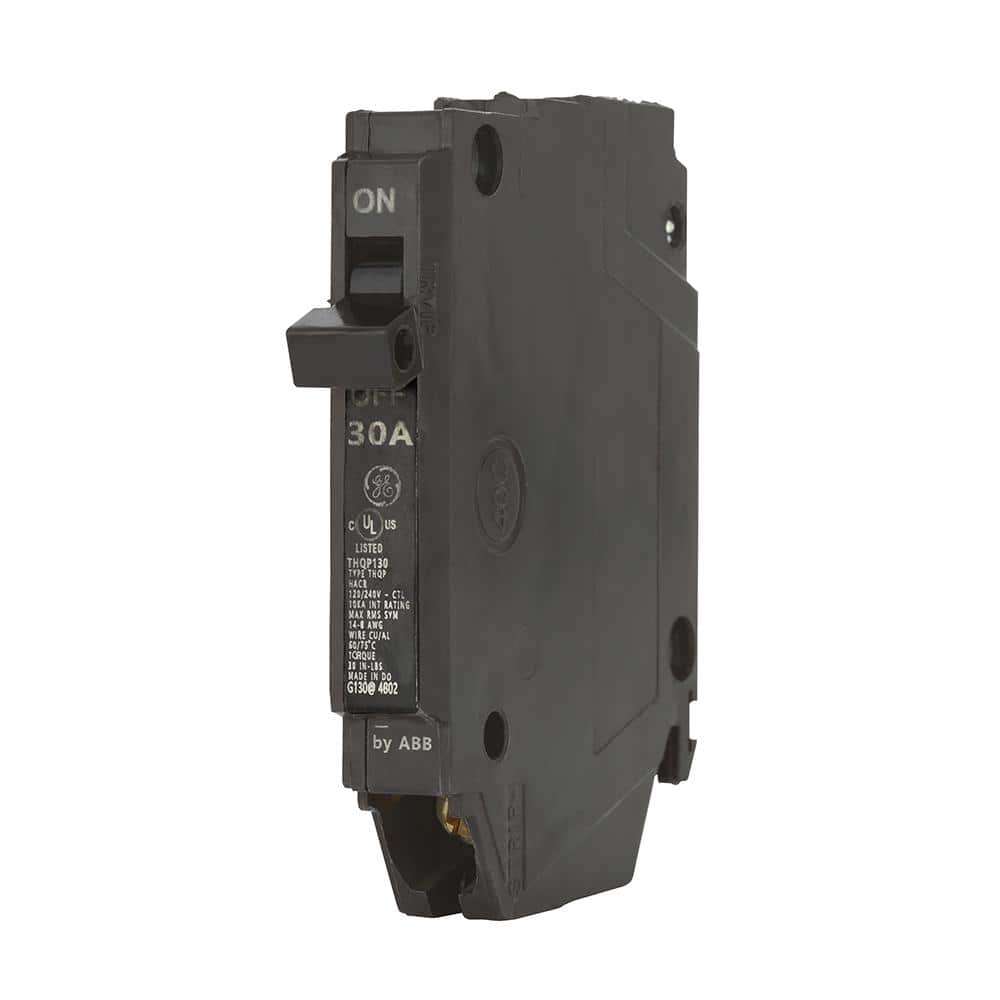 GE Q-Line 30 Amp 1/2 in. Single-Pole Circuit Breaker