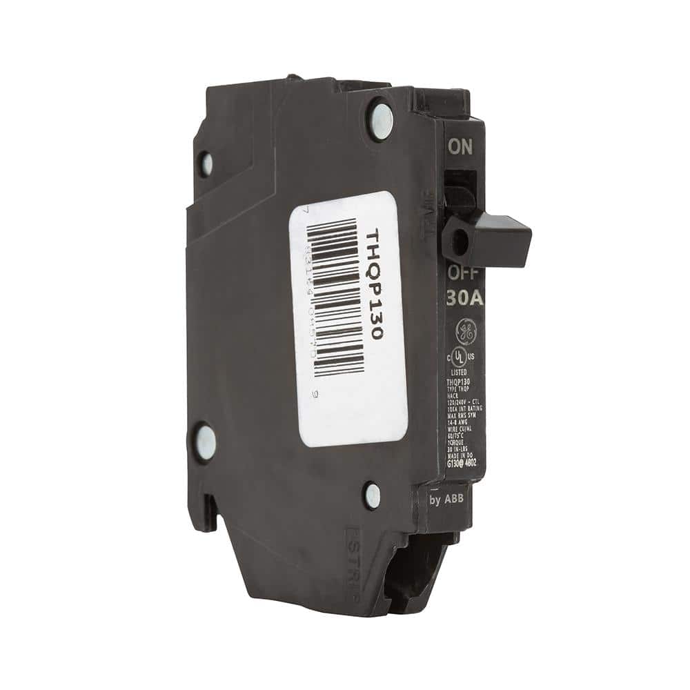 GE Q-Line 30 Amp 1/2 in. Single-Pole Circuit Breaker