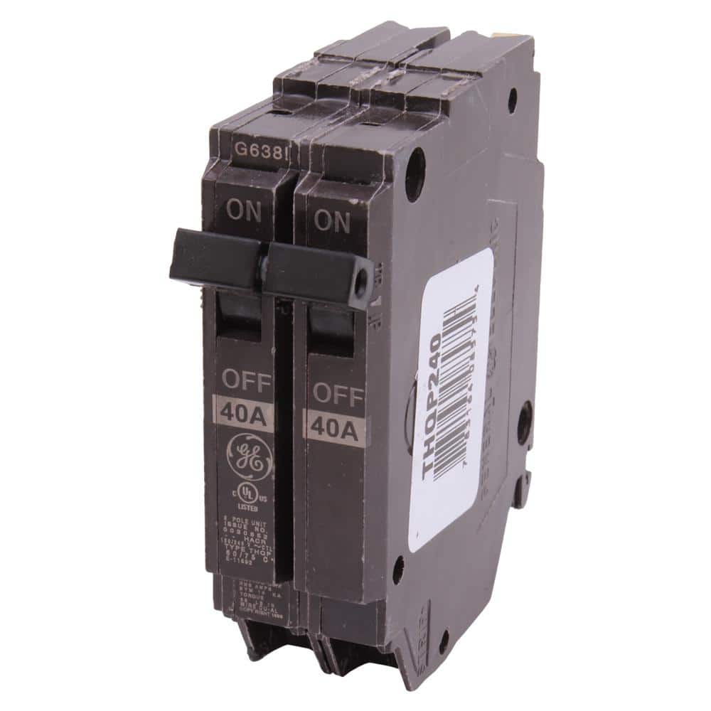 GE Q-Line 40 Amp 1 in. Double Pole Circuit Breaker