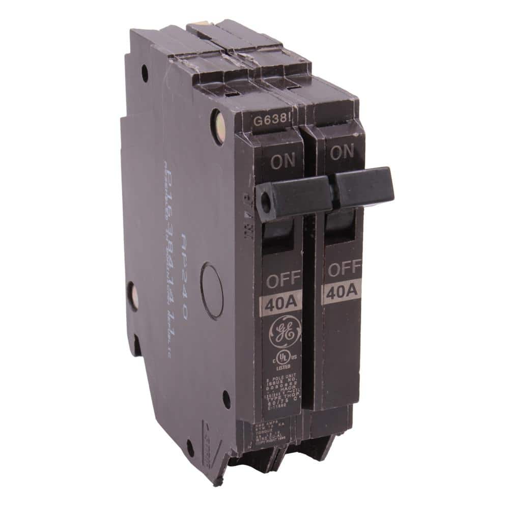 GE Q-Line 40 Amp 1 in. Double Pole Circuit Breaker