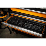 GEARWRENCH 34-Piece Metric 3/8 in., 1/2 in. Impact Socket Tray Set