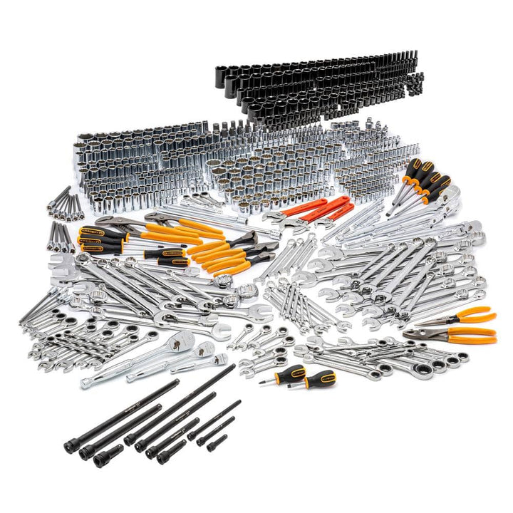 GEARWRENCH 1/4 in., 3/8 in., and 1/2 in. Drive Master Mechanics Tool Set with Impact Sockets (788-Piece)