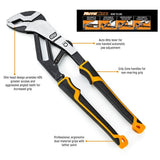 GEARWRENCH 6 in., 8 in., 10 in., 12 in. PITBULL Auto-Bite, Tongue and Groove Pliers, Dual Material (4-Piece)