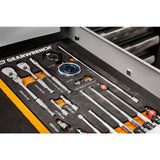 GEARWRENCH 1/4 in. 90T Ratchet and Drive Tool Set with EVA Foam Tray (18-Piece)
