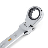 GEARWRENCH Master Standard and Flex Head SAE/MM Combination Ratcheting Wrench Set (32-Piece)