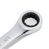 GEARWRENCH SAE 90-Tooth Combination Ratcheting Wrench Tool Set with Tray (8-Piece)
