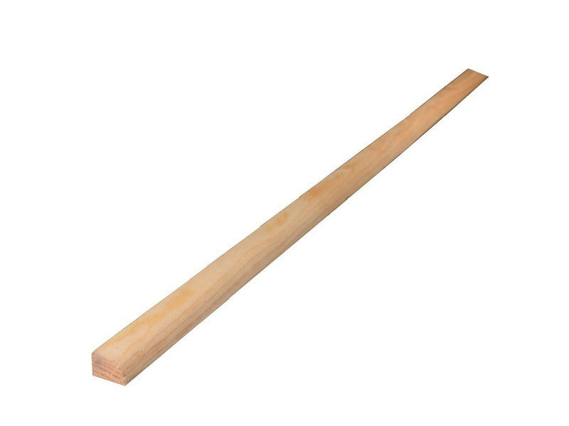 Alexandria Moulding 1/2 in. H x 8 ft. L Unfinished Brown Pine Molding