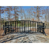 GHOST CONTROLS D-Series Dual Smart Ready Automatic Gate Kit with Tube Gate Brackets
