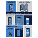 GHOST CONTROLS Ghost Multi Connect Kit with Bluetooth Access 5 in. x 3 in. for Automatic Gate Opener Systems