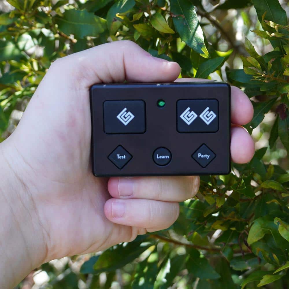 GHOST CONTROLS Premium 5-Button Remote Transmitter for Ghost Controls Automatic Gate Opener Systems in Black
