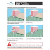 Galvanized Pre-Bent Step Flashing, 26-Gauge, 4 in. x 6 in. x 14 in., Mill Finish (Bundle)