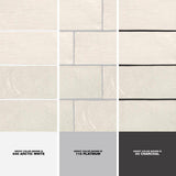 Ivy Hill Tile Amagansett White 2 in. x 8 in. 9 mm Satin Ceramic Wall Tile (5.38 sq. ft. / box)
