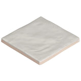 Ivy Hill Tile Amagansett White 4 in. x 4 in. 9mm Satin Ceramic Wall Tile (5.38 sq. ft. / box)