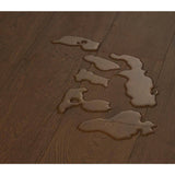 Sure+ Gingerbread Oak White Oak 1/4 in. T x 6.5 in. W Click Lock Wire Brushed Engineered Hardwood Flooring (21.7 sq.ft./case)