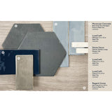 Daltile Stone Decor Glacier 12 in. x 14 in. x 10 mm Marble Linear Mosaic Floor and Wall Tile (1 sq. ft./ piece)