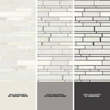 Daltile Stone Decor Glacier 12 in. x 14 in. x 10 mm Marble Linear Mosaic Floor and Wall Tile (1 sq. ft./ piece)