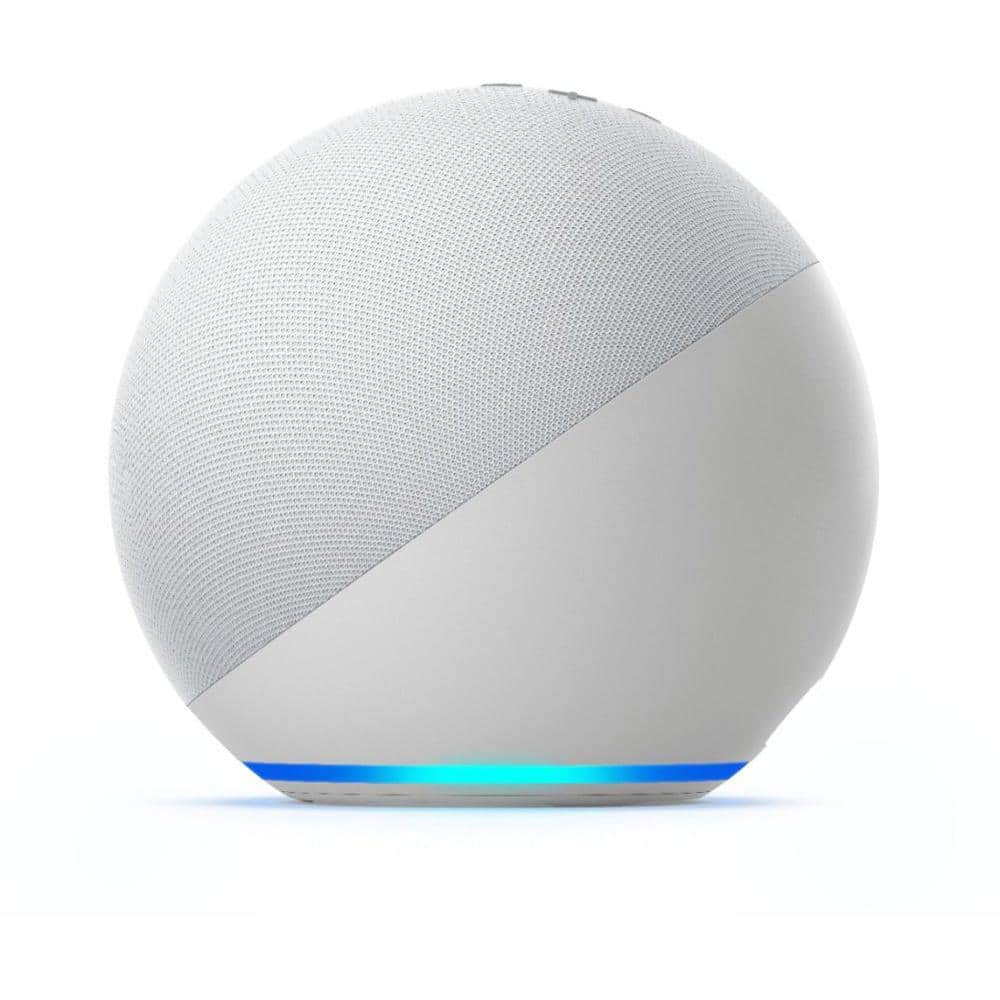 Amazon Echo (4th Gen) with Premium Sound, Smart Home Hub, and Alexa - Glacier White
