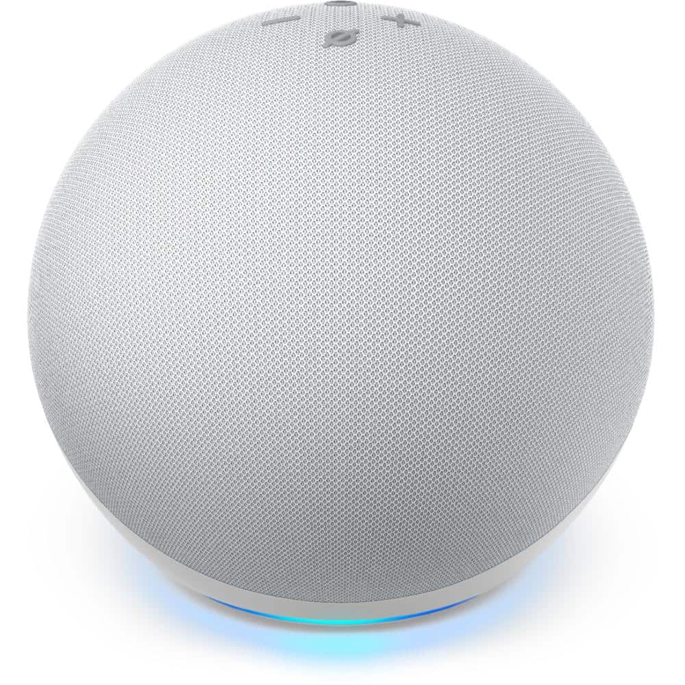 Amazon Echo (4th Gen) with Premium Sound, Smart Home Hub, and Alexa - Glacier White