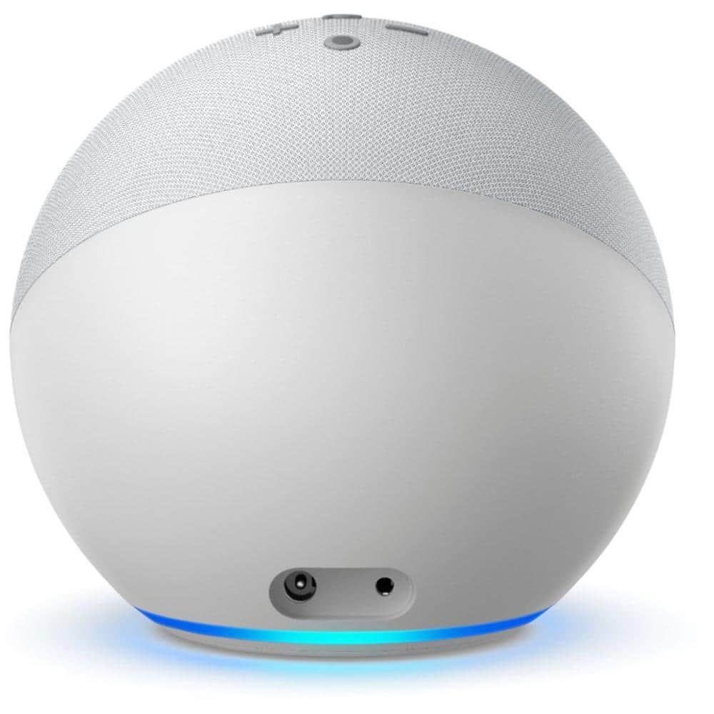 Amazon Echo (4th Gen) with Premium Sound, Smart Home Hub, and Alexa - Glacier White