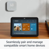 Amazon Echo Show 8 (3rd Gen, 2023 release) 8 in. HD Smart Display with Spatial Audio, Smart Home Hub, and Alexa (Glacier White)