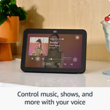 Amazon Echo Show 8 (3rd Gen, 2023 release) 8 in. HD Smart Display with Spatial Audio, Smart Home Hub, and Alexa (Glacier White)