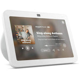 Amazon Echo Show 8 (3rd Gen, 2023 release) 8 in. HD Smart Display with Spatial Audio, Smart Home Hub, and Alexa (Glacier White)