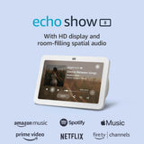 Amazon Echo Show 8 (3rd Gen, 2023 release) 8 in. HD Smart Display with Spatial Audio, Smart Home Hub, and Alexa (Glacier White)