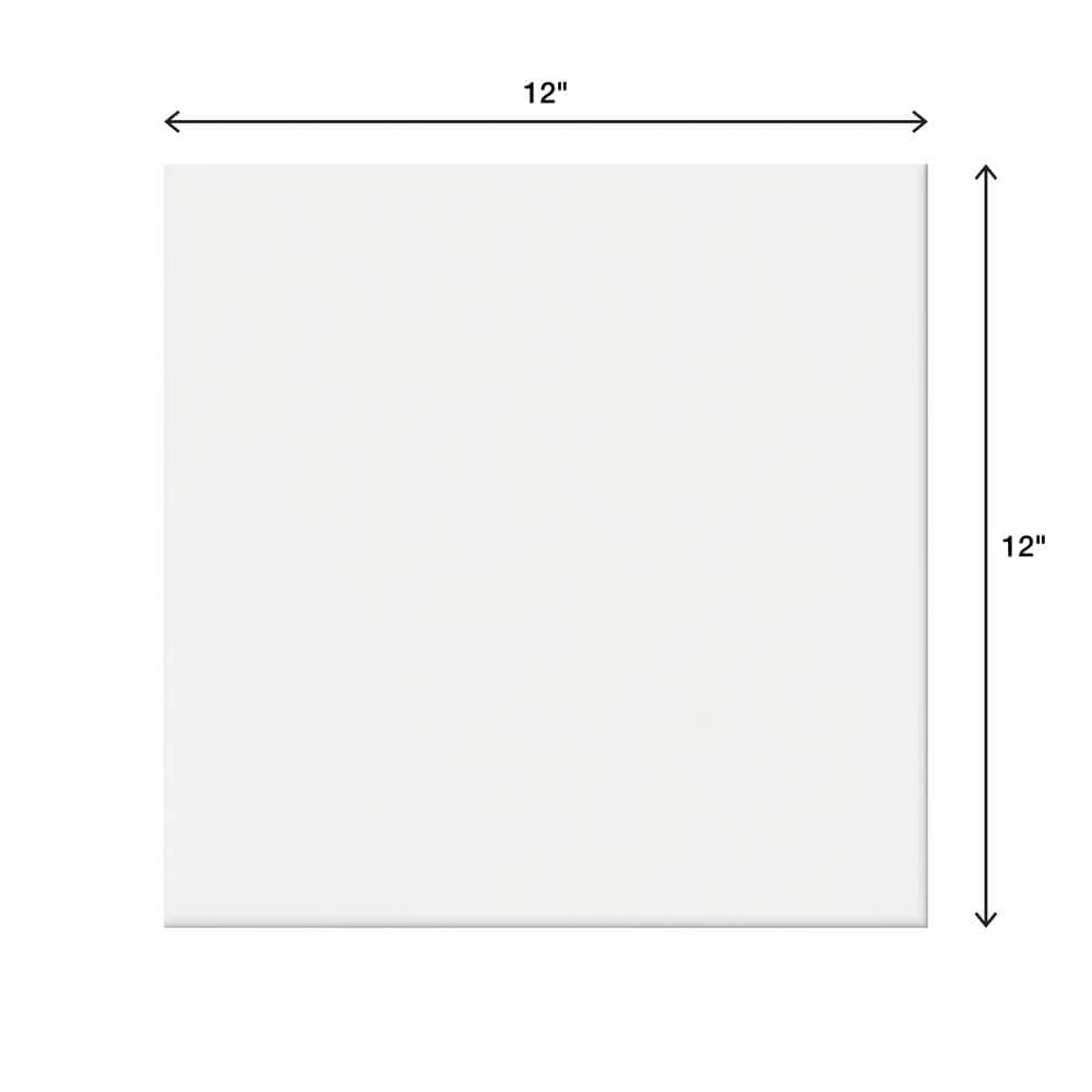 Daltile Glacier White 12 in. x 12 in. Ceramic Floor and Wall Tile (11 sq. ft. / case)