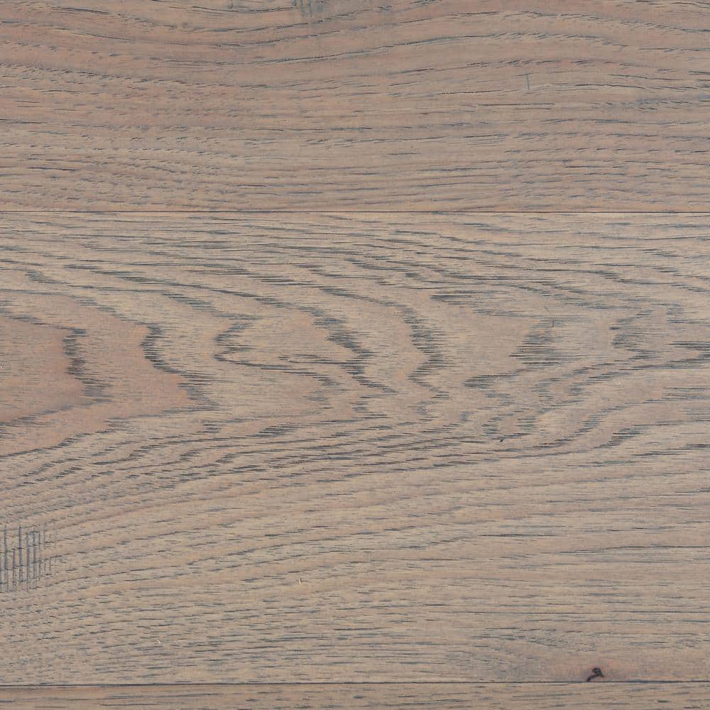 NATU Glazed Brushed Hickory 3/8 in. T x 7.5 in. W Click Lock Wire Brushed Engineered Hardwood Flooring (19.4 sq.ft./case)