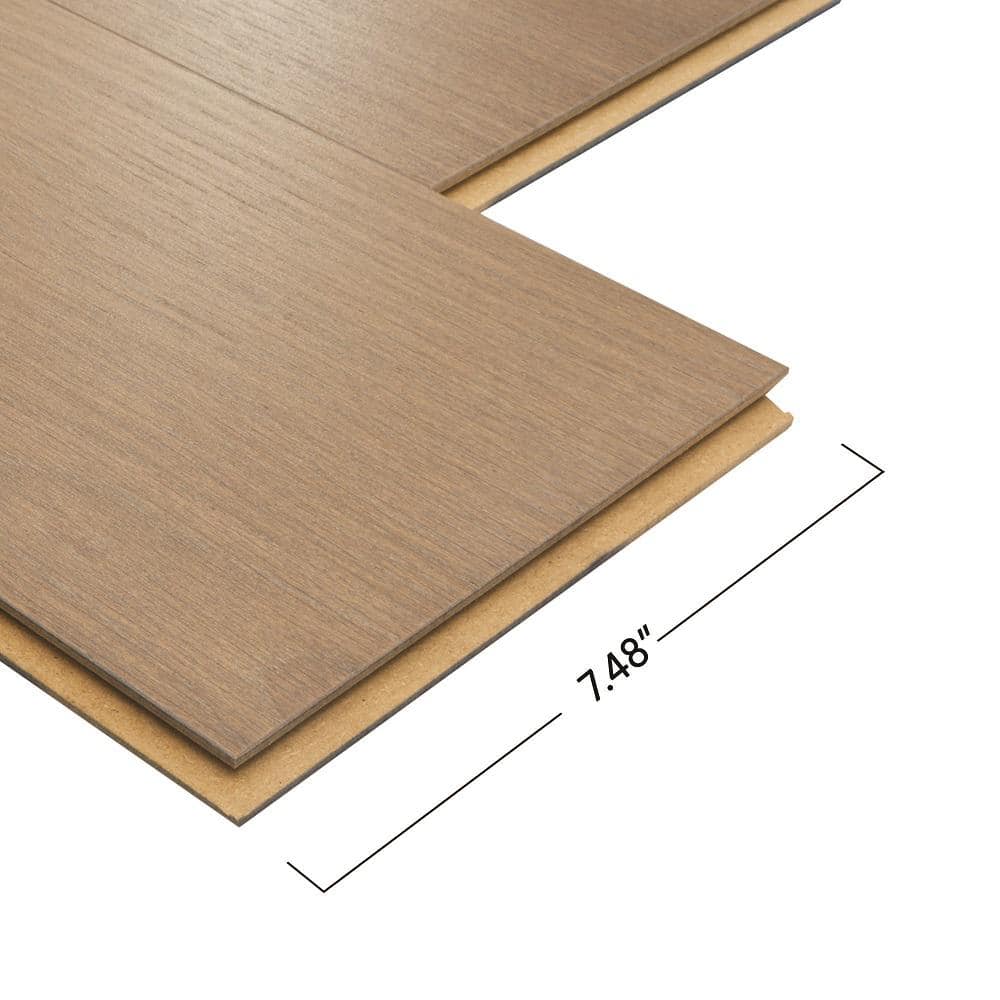Pergo Defense+ Glen Canyon Oak 3/8 in. T x 7.5 in. W Click Lock Engineered Hardwood Flooring (24.54 sq. ft./Case)