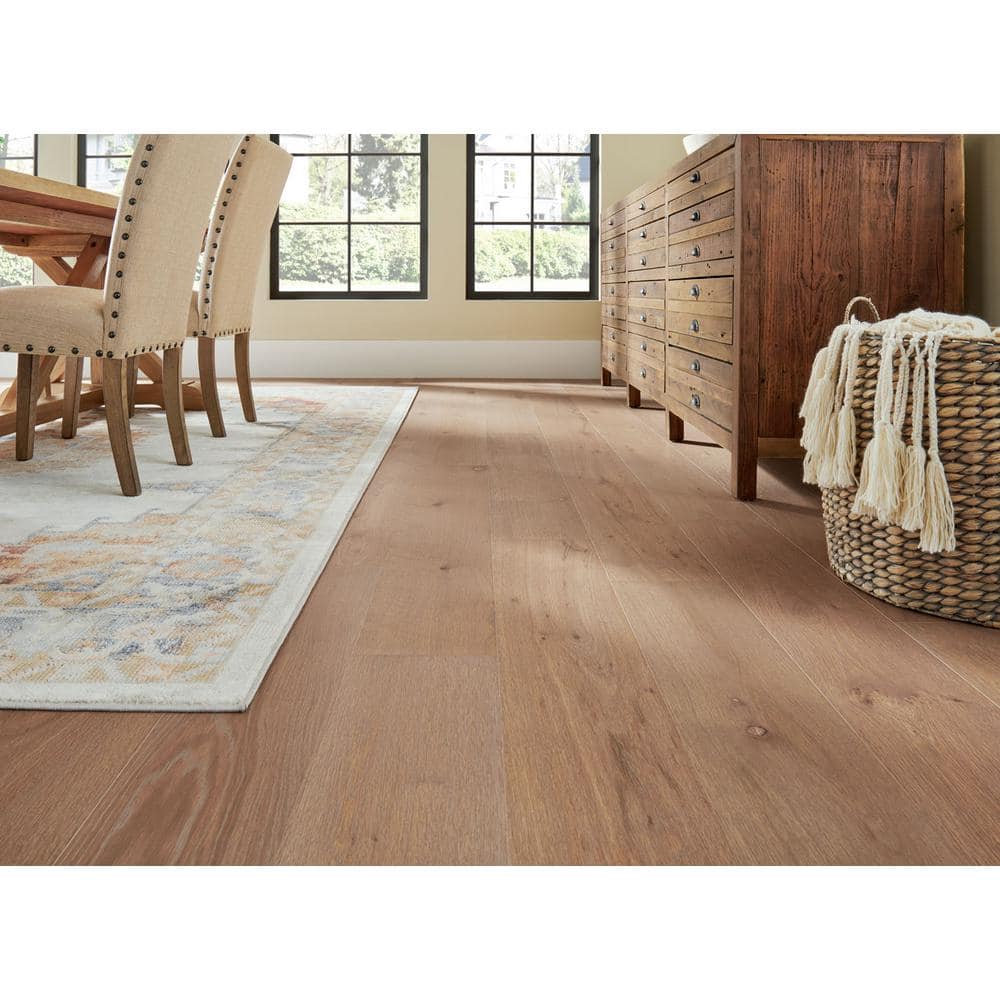 Pergo Defense+ Glen Canyon Oak 3/8 in. T x 7.5 in. W Click Lock Engineered Hardwood Flooring (24.54 sq. ft./Case)