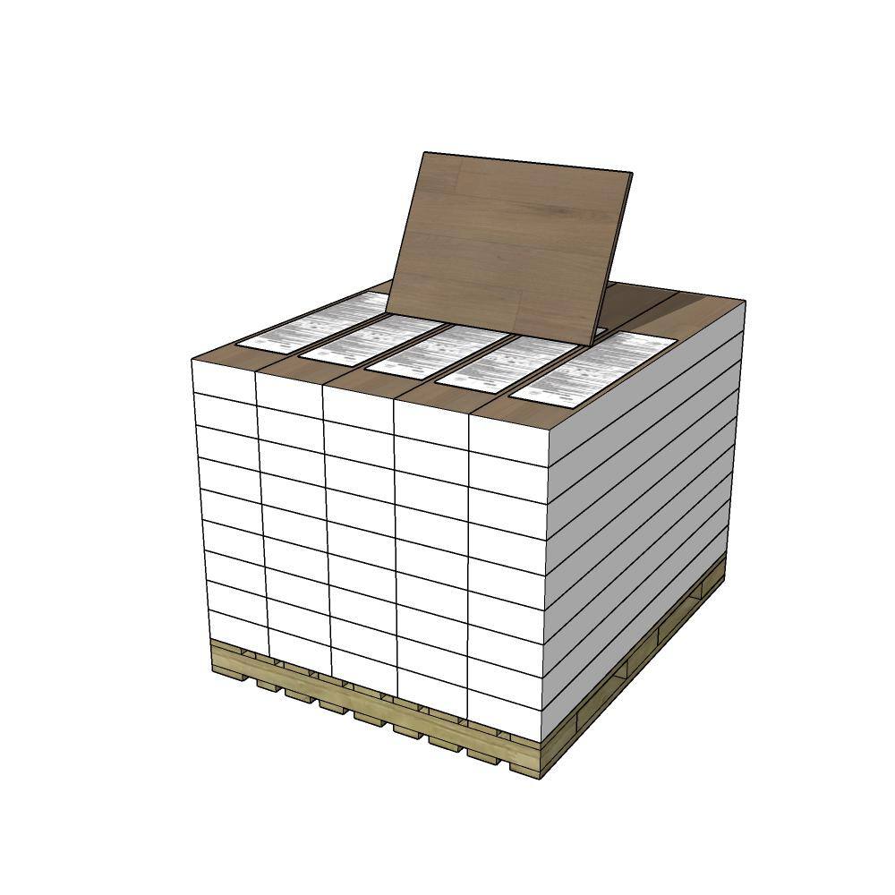 Pergo Defense+ Glen Canyon Oak 3/8 in. T x 7.5 in. W Click Lock W Brushed Engineered Hardwood Flooring (1104.3 sq.ft./pallet)