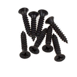 GlideRite 4 in. Oil Rubbed Bronze Steel Door Hinge, Square & 5/8 in. Corner Radius with Screws (12-Pack)