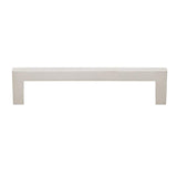 5 in. Center-to-Center Solid Square Slim Satin Nickel Cabinet Bar Pull (10-Pack) by GlideRite