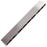 GlideRite 5 in. Center Satin Nickel Contemporary Cabinet Finger Pulls (10-Pack)