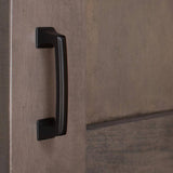 GlideRite 3 in. Matte Black Deco Base Cabinet Drawer Pulls (10-Pack)
