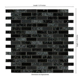 MSI Glissen 12 in. x 12 in. x 6mm Glass Mesh-Mounted Mosaic Tile (15 sq. ft./case)