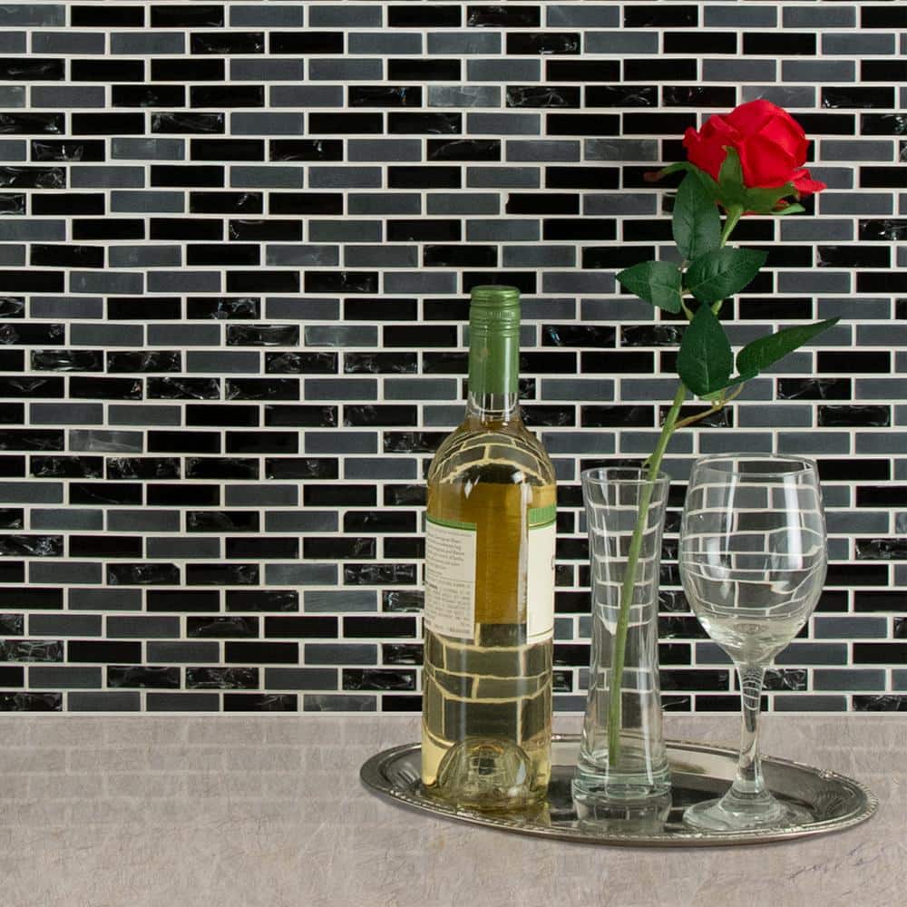 MSI Glissen 12 in. x 12 in. x 6mm Glass Mesh-Mounted Mosaic Tile (15 sq. ft./case)