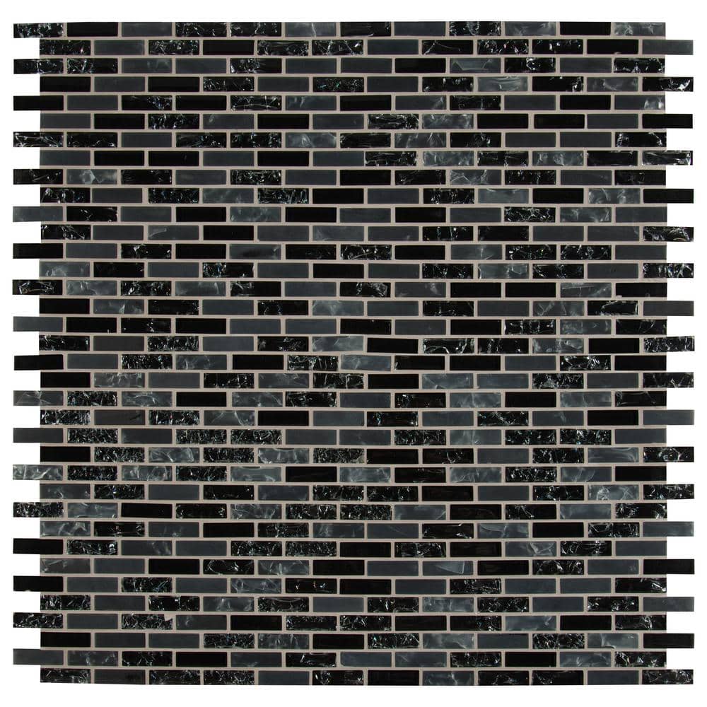MSI Glissen 12 in. x 12 in. x 6mm Glass Mesh-Mounted Mosaic Tile (15 sq. ft./case)