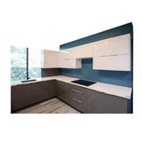 LIFEART CABINETRY Valencia Assembled 24 in. W x 12 in. D x 42 in. H in Gloss White Plywood Assembled Wall Kitchen Cabinet